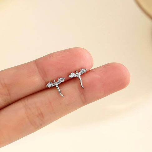 Dragon Earrings for Women Dragon Stud Earrings Animal Jewelry Gift in Saudi Arabia