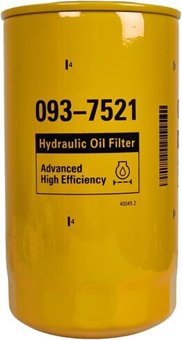 Hydraulic Oil Filter 093-7521 Compatible with E312C E312D E320C 345C 349D 352 311B E120 E140 E180 E200B E240 E300 E450 E70 EL180 EL240 P551348 HF35018 BT305 51621 HH520-15320 in Saudi Arabia
