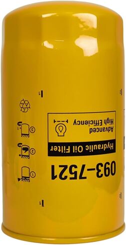Hydraulic Oil Filter 093-7521 Compatible with E312C E312D E320C 345C 349D 352 311B E120 E140 E180 E200B E240 E300 E450 E70 EL180 EL240 P551348 HF35018 BT305 51621 HH520-15320 in Saudi Arabia