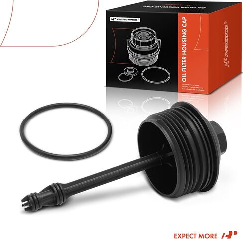 A-Premium Filter Filter Cape Capebly متوافق مع Volkswagen Passat 2012-2015 و Audi Q3 Quattro 2015-2017 ، 2.0L ، غطاء سكني مرشح الزيت ، استبدل# 03L115433 in Saudi Arabia
