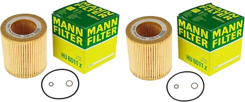 Mann Pair Set 2 Engine Oil Filters For BMW M2 M3 M4 X5 3.0L F15 F80 F82 F83 F87 in Saudi Arabia