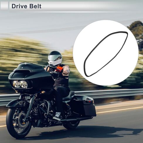 137T Drive Belt V-Belt for Harley Davidson Sportster XL1200C XL1200R XL1200L 2004-2006 No.40571-04B/1204-0085 in Saudi Arabia