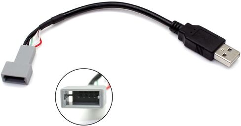 ما بعد البيع Android Car Radio Stereo 4 PIN موصل محول كبل USB الأصلي USB متوافق مع Kia Hyundai Tucson Elantra Misstra in Kuwait