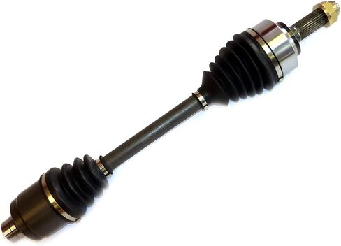 DTA HO20122334X Front Left Right Pair - 2 New Premium CV Axles Compatible with 2004-2006 Acura TL Manual Trans Only; 2007-2008 TL Type S 3.5L Manual Transmission Only in Saudi Arabia