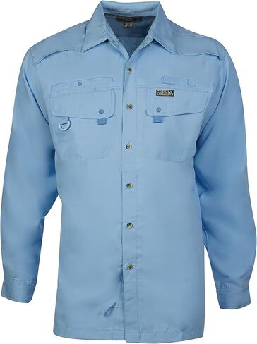Hook & Tackle® Men's Seacliff 2.0 | كم طويل | تنفيس | UV Sun Protection | قميص الصيد الأداء in Kuwait