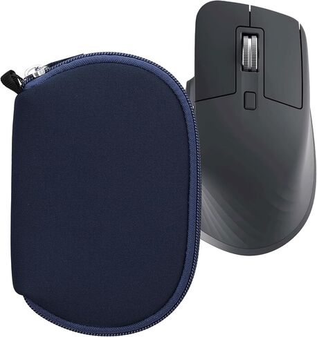 حالة Kwmobile النيوبرين متوافقة مع Logitech MX Master 3 / Master 3S / Master 2S - Case for Mouse Soft Bace Carry - Dark Gray in Kuwait