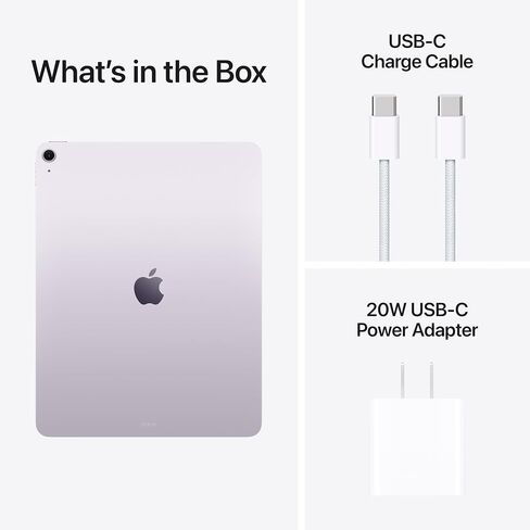 Apple iPad Air 13 بوصة مع رقاقة M3 مصممة لذكاء Apple ، شاشة شبكية العين السائلة ، 1 تيرابايت ، كاميرا أمامية/خلفية بدقة 12 ميجابكسل ، Wi-Fi 6e ، معرف اللمس ، عمر البطارية طوال اليوم-الأزرق مع AppleCare+ (2 سنة) in Saudi Arabia