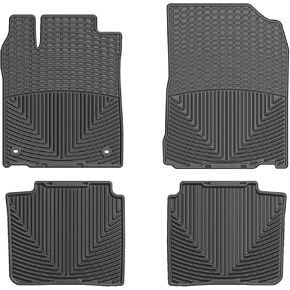 WeatherTech All-Weather Floor Mats for Toyota Avalon - 1st & 2nd Row (WTCB312256), Black in Saudi Arabia