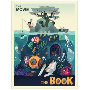 الفيلم مقابل كتاب طباعة الفن الأدبي الأصلي. ورقة الفنون الجميلة ، مغلفة ، أو مؤطرة. أحجام متعددة للمنزل أو المكتب أو المدرسة. in Kuwait