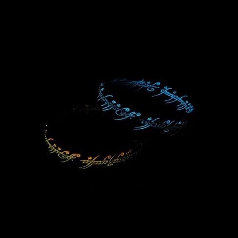 توهج حلقة Elvish في المجوهرات المظلمة ، Elvish Rune in Kuwait