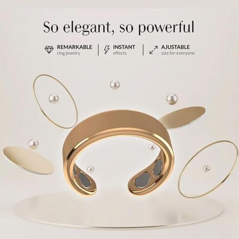 2pcs حلقة Vayro ، قابلة للتعديل مفتوح Fit Fit Vayro Rings الأصلي حلقات العافية المغناطيسية للرجال النساء ، للجنسين قابلة للضبط مفتوحة in Kuwait