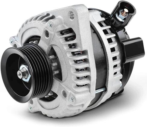 Detroit Axle - المولد لـ Honda Pilot Odyssey Ridgeline Acura TSX TL MDX RL ZDX [130A ، 14V ، CW] المولد مع استبدال بكرة 6 -GROOVE in Saudi Arabia