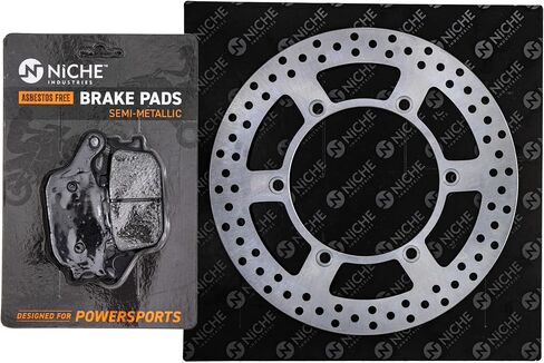 منصة دوار الفرامل الخلفية المتخصصة مجموعة نصف معدنية لـ Honda VTX1300C 06435-MEJ-026 43105-MW0-425 45251-MFE-671 دراجة نارية in Saudi Arabia