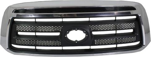Garage-Pro Grille Assembly Compatible with 2010-2013 Toyota Tundra Chrome Shell with Textured Black Insert in Saudi Arabia