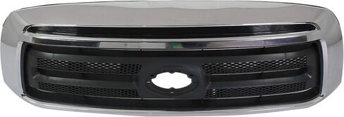 Garage-Pro Grille Assembly Compatible with 2010-2013 Toyota Tundra Chrome Shell with Textured Black Insert in Saudi Arabia