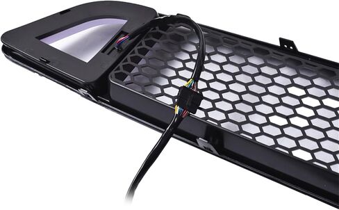 Front Bumper Upper Grille with DRL Signal Replacement for 2013 2014 Mustang 02HGL1211ABK in Saudi Arabia