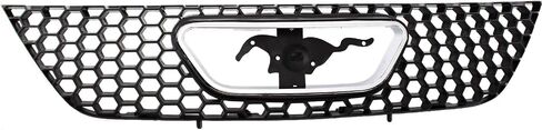 Garage-Pro Grille Assembly Compatible with 1999-2004 Ford Mustang Textured Black Shell and Insert in Saudi Arabia