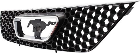 Garage-Pro Grille Assembly Compatible with 1999-2004 Ford Mustang Textured Black Shell and Insert in Saudi Arabia