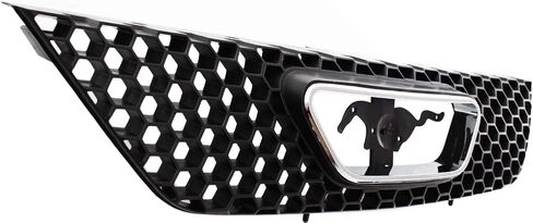 Garage-Pro Grille Assembly Compatible with 1999-2004 Ford Mustang Textured Black Shell and Insert in Saudi Arabia
