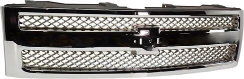 Garage-Pro Grille Assembly Compatible with 2007-2013 Chevrolet Silverado 1500 Chrome Shell and Insert in Saudi Arabia