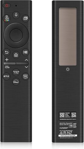 BN59-01385A استبدال التحكم عن بُعد في Samsung Smart Smart TV. ل 2018-2024 Samsung Smart TV Frame Crystal UHD NEO QLED 4K 8K - Black in Saudi Arabia