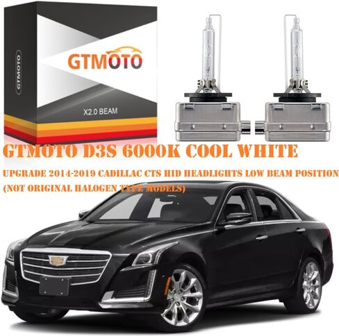 D3S HID Plubbs for ACDELCO GM Parts الأصلية 13587843 مصابيح الأمامية ، لشيفي كاديلاك بويك GMC BI XENON المصباح الأمامي 35W OEM D3SC1 42403 66340 استبدال ، 6000K ضوء أبيض مشرق ، 2 حزمة. in Saudi Arabia