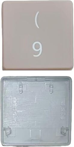 Replacement Digital 9 Keycap Keys and Hinges Compatible for Surface Laptop 3/4/5 13.5/15inch 1867 1868 1872 1873 1950 1951 1952 1953 Keyboard Number 9 Key Cap (Black) in Saudi Arabia