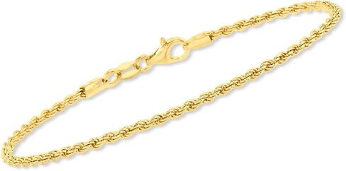 Ross-Simons Italian 18kt الذهب على مجموعة المجوهرات الاسترليني: 5 أساور سلسلة in Saudi Arabia