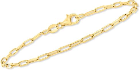 Ross-Simons Italian 18kt الذهب على مجموعة المجوهرات الاسترليني: 5 أساور سلسلة in Saudi Arabia
