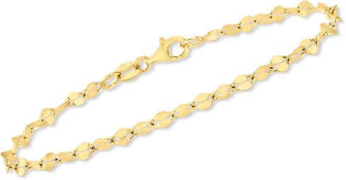Ross-Simons Italian 18kt الذهب على مجموعة المجوهرات الاسترليني: 5 أساور سلسلة in Saudi Arabia