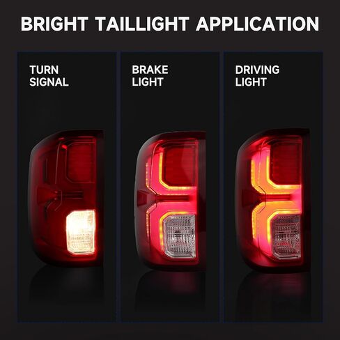 مجموعة أضواء الذيل متوافق مع 2016 2017 2018 Chevy Silverado 1500 LTZ LED LED LEDS LEVES ASSY OUTER مع المصابيح ، جانب السائق الأيسر استبدال GM2800294 84288718 in Kuwait