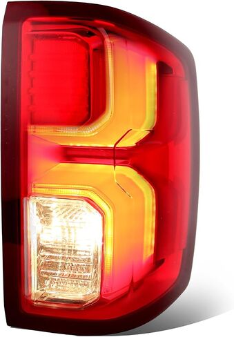مجموعة أضواء الذيل متوافق مع 2016 2017 2018 Chevy Silverado 1500 LTZ LED LED LEDS LEVES ASSY OUTER مع المصابيح ، جانب السائق الأيسر استبدال GM2800294 84288718 in Kuwait