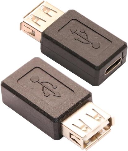 USB A to C Adapter, USB 2.0 Male to USB C Female Charger Converter Connector Suitable for a Wide Range of A-Male Interface Type Devices in Saudi Arabia