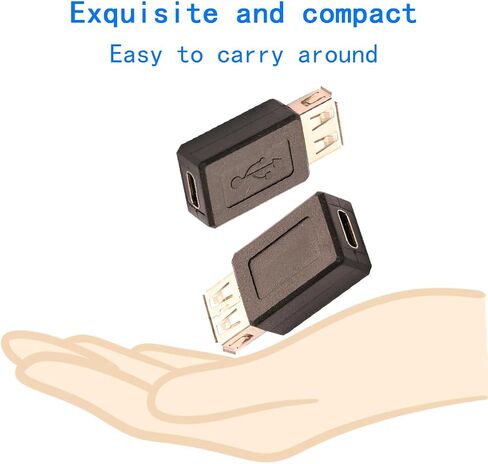 USB A to C Adapter, USB 2.0 Male to USB C Female Charger Converter Connector Suitable for a Wide Range of A-Male Interface Type Devices in Saudi Arabia