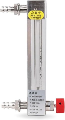 LZB-4WB Glass Tube Flow Meter Rotameter for Gas Liquid Air Water Oxygen Nitrogen Adjustable(0.3-3L-min) in Kuwait