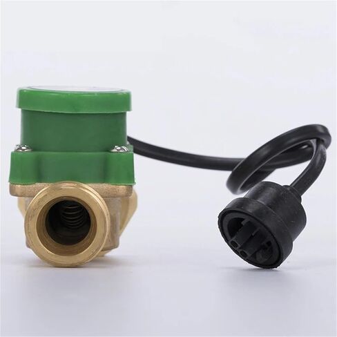 HT200 أنثى الذكور الخيط G3/4 وحدة تحكم الضغط الإلكترونية الكامل قاعة النحاس هوم دش المياه مفتاح استشعار تدفق مضخة المياه (HT-200 26mm-20mm) in Kuwait