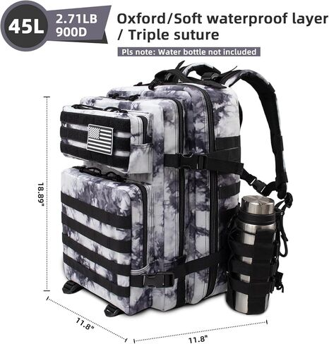 حقيبة ظهر تكتيكية صغيرة سعة 25 لترًا للرجال للرجال. in Kuwait