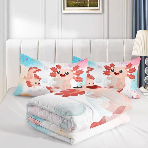 HOSIMA Big Pike Fishing Comforter Set,Bass Fish American Flag Pattern Hunting and Fishing Bed Set Full Size for Boys Room Decor, Bed in a Bag for Teens with 2 Pillowcases. in Saudi Arabia