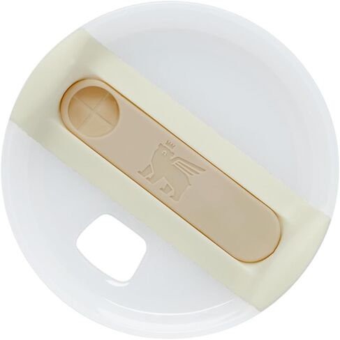Stanley Quencher Tumbler Lid | Twist on Flowstate 3-Position Lid Replacement for Tumbler with Handle | Accessory fits Stainless Steel Drinking Cup | BPA-Free | Clear in Kuwait