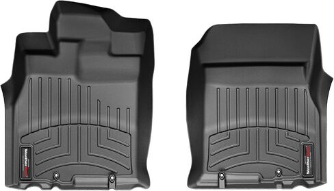 WeatherTech Custom Fit FloorLiners for Toyota FJ Cruiser - 1st Row (443111), Black in Saudi Arabia