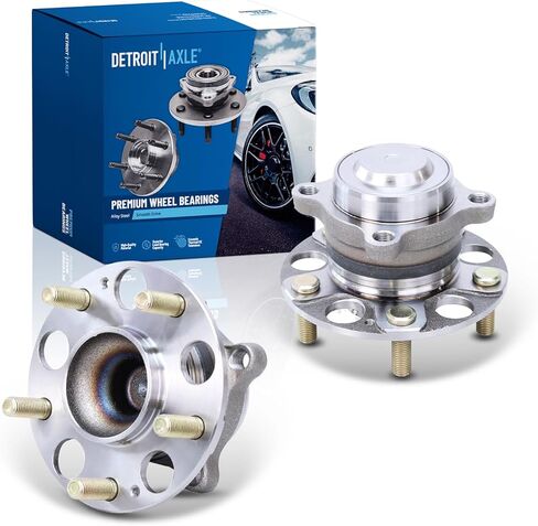 Detroit Axle - FWD Pair Rear Wheel Bearing Hubs for 2013-2015 Honda Accord 2015-2019 TLX 2 Wheel Hub Bearings Assembly Replacement in Saudi Arabia