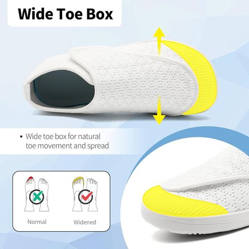 أحذية السكري للنساء تنزلق على أحذية رياضية مصنوعة من إصبع القدم العجوز على عاتق أحذية المشي قابلة للتعديل zapatos para diabéticos mujer in Kuwait