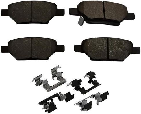 PM Auto Rear Brake Pads Replacement For 2004-2006 2008-2012 Chevrolet Malibu, Set of 4 Ceramic Brake Pads in Saudi Arabia