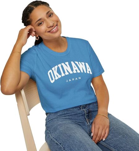 Okinawa Japan Adult Unisex Soft T-Shirt in Kuwait