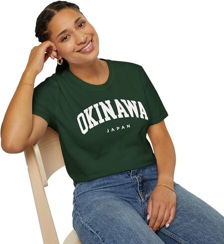Okinawa Japan Adult Unisex Soft T-Shirt in Kuwait