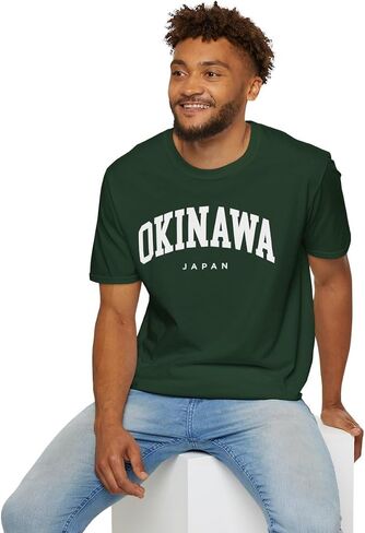 Okinawa Japan Adult Unisex Soft T-Shirt in Kuwait