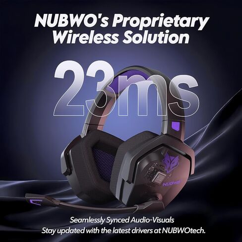 NUBWO Geming Hwadset for Xbcox - Pink Green in Saudi Arabia