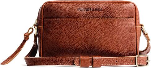 Portland Leather Goods Large Camera Bag Purse for Women – Handmade from the Finest Full-Grain Hides in Saudi Arabia