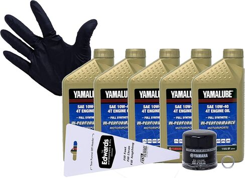 Edwards Oil Change Kit fits 2003-2020 Yamaha FJR1300 Sport Touring (Full Synthetic) in Saudi Arabia