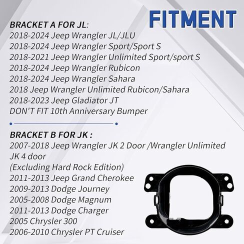 Vpimozo 4 بوصة LED أضواء الضباب LED لعام 2018-2024 Jeep Wrangler JL JLU JLU Sport Rubicon Sahara 2020+ Gladiator JT ، 30W LED LED Mort in Kuwait